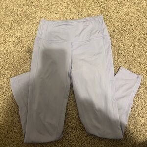 Lavender High-Waisted Leggings Light Purple DSG Athletic Leggings